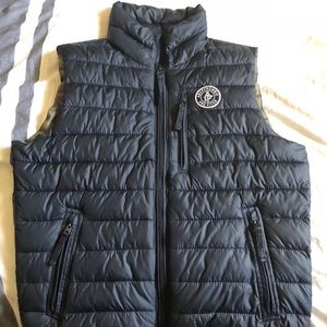 Down feather vest